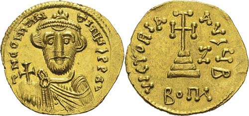 Constans II (641-668)
Solidus au ... 