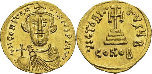 Constans II (641-668)
Solidus - ... 