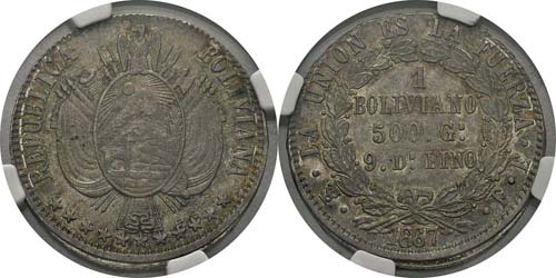 Bolivie
République (1825 à nos ... 