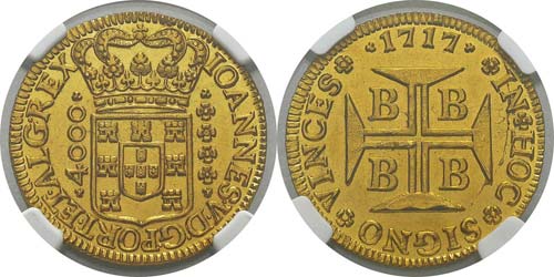 Brésil
Jean V (1706-1750)
4000 ... 