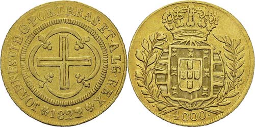 Brésil
Jean VI (1816-1822)
4000 ... 