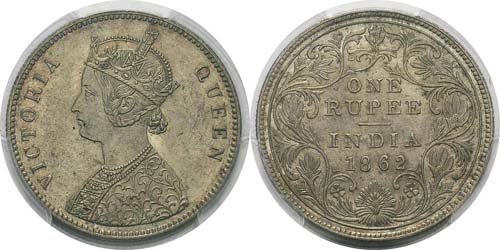Inde
Victoria (1837-1901)
1 roupie ... 