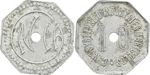 Madagascar - Nossi-Bé
10 centimes ... 
