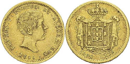Portugal
Pierre V (1853-1861)
1000 ... 