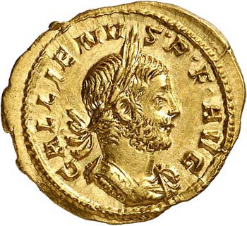 Gallien (253-268) Aureus - Cologne ... 