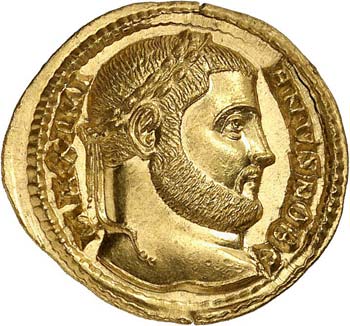 Galère Maximien (293-311) Aureus ... 