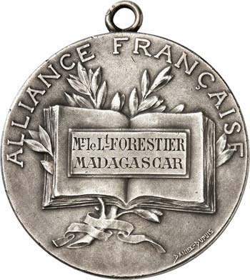 Madagascar Médaille de ... 