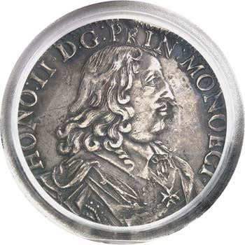 Monaco Honoré II (1604-1662)  Ecu ... 