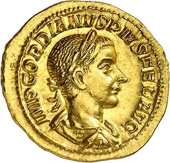 Gordien III (238-244)  Aureus - ... 