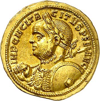 Tacite (275-276)  Aureus - Ticinum ... 
