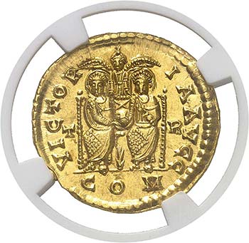 Valentinien II (375-392) Solidus - ... 