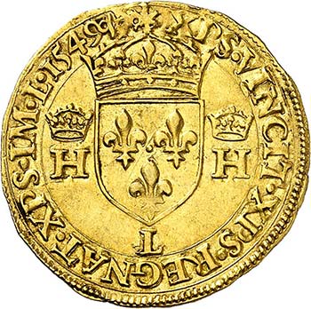 France  Henri II (1547-1559) Ecu ... 