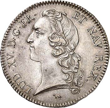 France Louis XV (1715-1774) Ecu au ... 