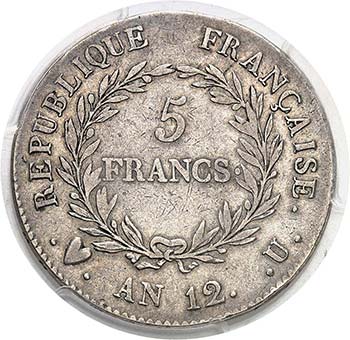 France  Consulat (1799-1804)  5 ... 