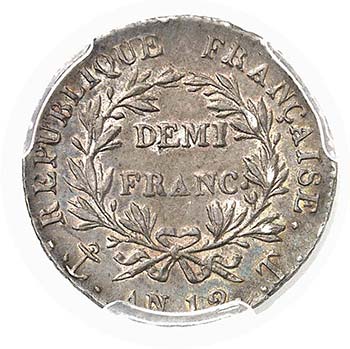 France  Consulat (1799-1804) 1/2 ... 