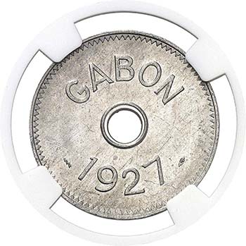 Gabon  Monnaie au buffle - 1927 ... 