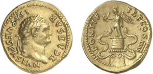 67-Titus (79-81)
Aureus - Rome (75)
Av. : ... 