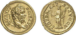 78-Septime Sévère (193-211)
Aureus - Rome ... 