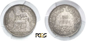 231-Cochinchine
50 cent. - 1879 A ... 