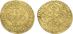 270-France
Philippe V (1316-1322)
Agnel dor ... 