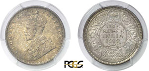 522-Inde
Georges V (1910-1936)
1 roupie - ... 