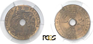 558-Indochine
Essai du 1 cent. - 1923 ... 