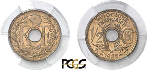 564-Indochine
1/2 cent. - 1938 ... 