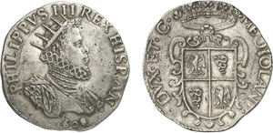 569-Italie - Milan 
Philippe III (1598-1621) ... 