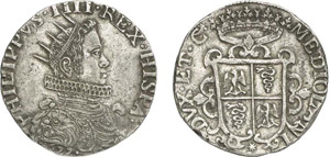 573-Italie - Milan 
Philippe IV (1621-1665) ... 