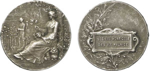 644-Maurice (île)
Médaille en argent - Non ... 