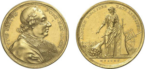 846-Vatican
Pie VI (1775-1799)
Médaille en ... 