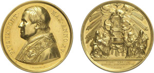 852-Vatican
Pie IX (1846-1878)
Médaille en ... 