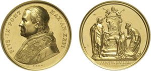 854-Vatican
Pie IX (1846-1878)
Médaille en ... 