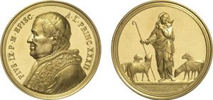 856-Vatican
Pie IX (1846-1878)
Médaille en ... 