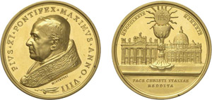 865-Vatican
Pie XI (1922-1939)
Médaille en ... 