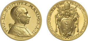 869-Vatican
Pie XII (1939-1958)
Médaille en ... 