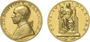 870-Vatican 
Pie XII (1939-1958)
Médaille ... 