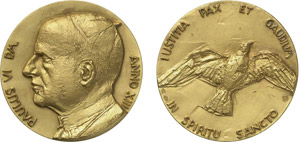 878-Vatican 
Paul VI (1963-1978)
Médaille ... 