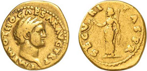 53-Othon (69) Aureus - Rome (69) - Av. : ... 