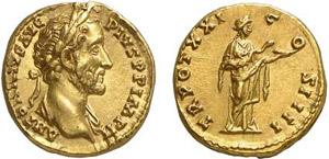 69-Antonin le Pieux (138-161) Aureus - Rome ... 