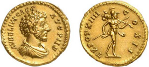 73-Marc Aurèle (161-180) Aureus- Rome ... 