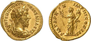 76-Marc Aurèle (161-180) Aureus- Rome (165) ... 