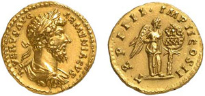 80-Lucius Verus (161-169) Aureus - Rome ... 
