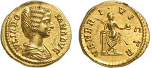 87-Julia Domna (193-217) Aureus - Rome ... 