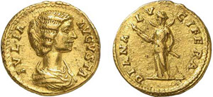 88-Julia Domna (193-217) Aureus - Rome ... 