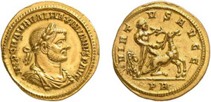 113-Maximien Hercule (286-305) Aureus - Rome ... 