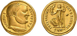 118-Licinius Ier (308-324) Aureus - ... 