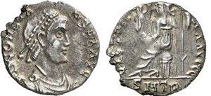136-Constant II,  fils de Constantin III ... 