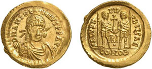 138-Anthême - (467-472) Solidus - Rome ... 