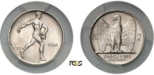 162-Albanie Ahmed Zogu (1925-1939) 2 francs ... 